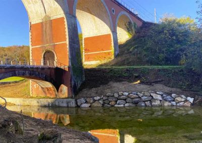 Travaux de génie écologique sur le viaduc Arrêt Darré (65)